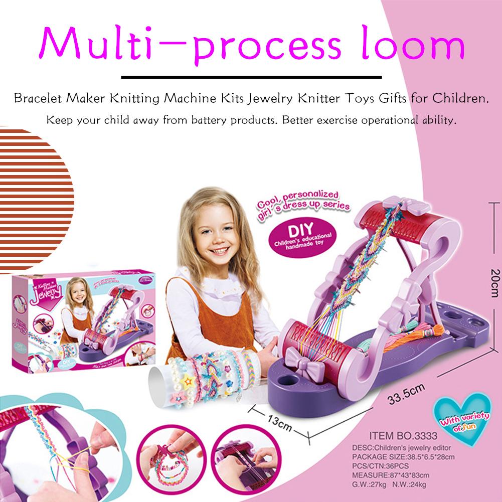 Knitting Machine Jewelry for Kids