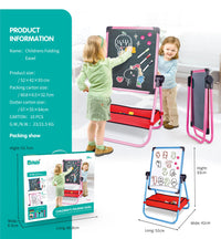 Thumbnail for Children's Folding Easel Double-Sided Art Board