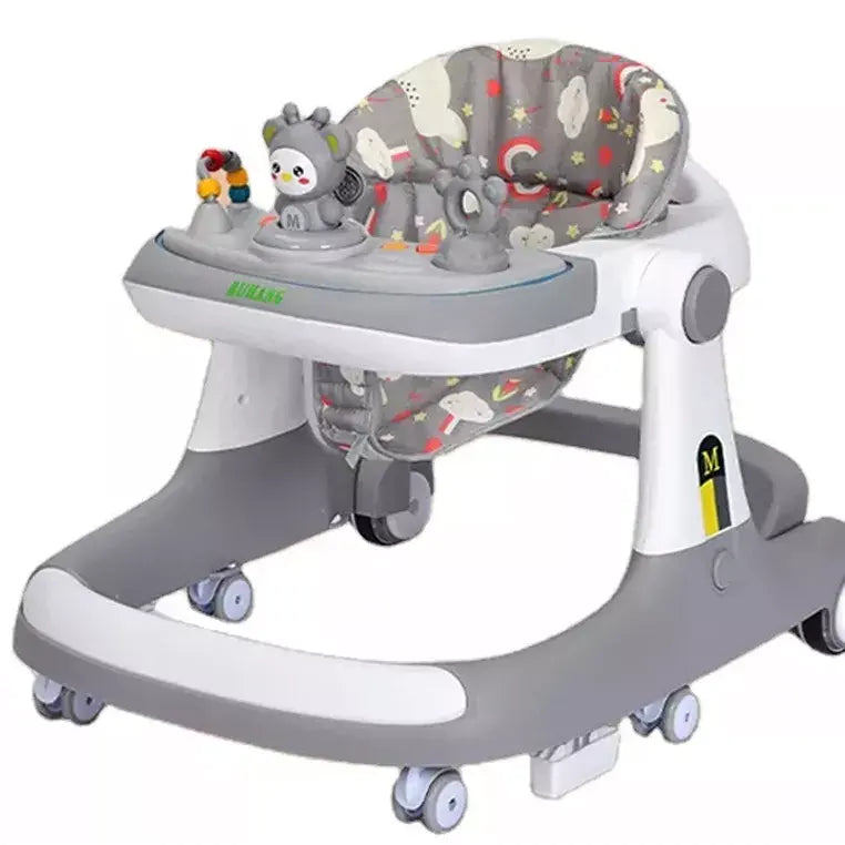 Multi-Functional Baby Walker-Gray