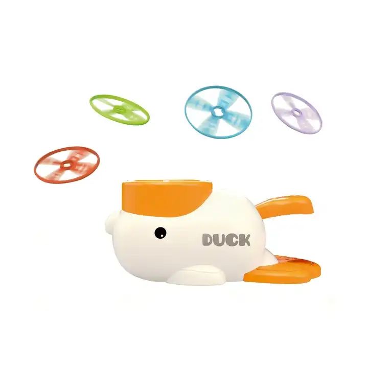 Kids Duck Frisbee Ejection Flying Saucer Game