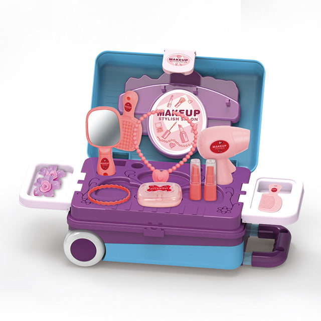 4-in-1 Transformable Makeup Suitcase