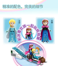 752Pcs Ice and Snow Frozen Princess Castle Set