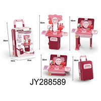 4-in-1 Transformable Makeup Suitcase