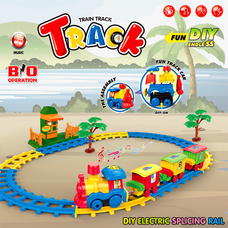 Building Blocks DIY Funky Train Set