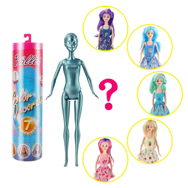 11.5* Inches Color Reveal Doll With 7 Surprises