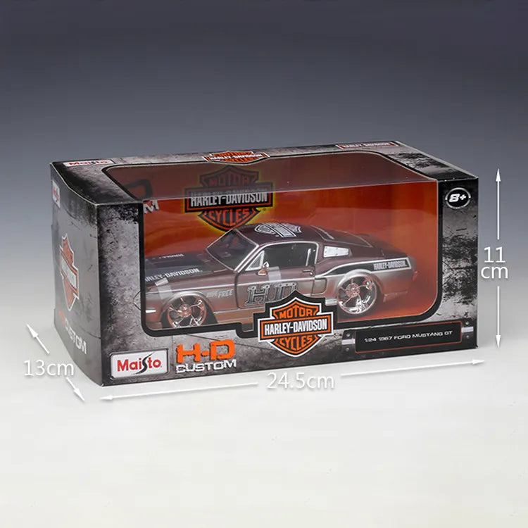 Maisto 1:24 Harley Davidson 1967 Ford Mustang GT