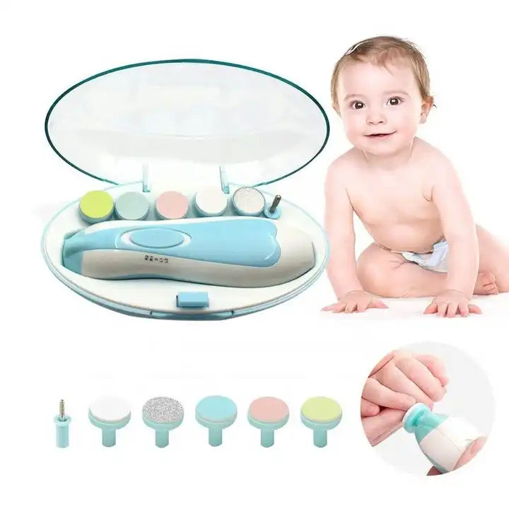 6in1 Electric Nail Trimmer For Babies & Adult