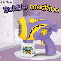 Bubble Machine Gun With Light & Music