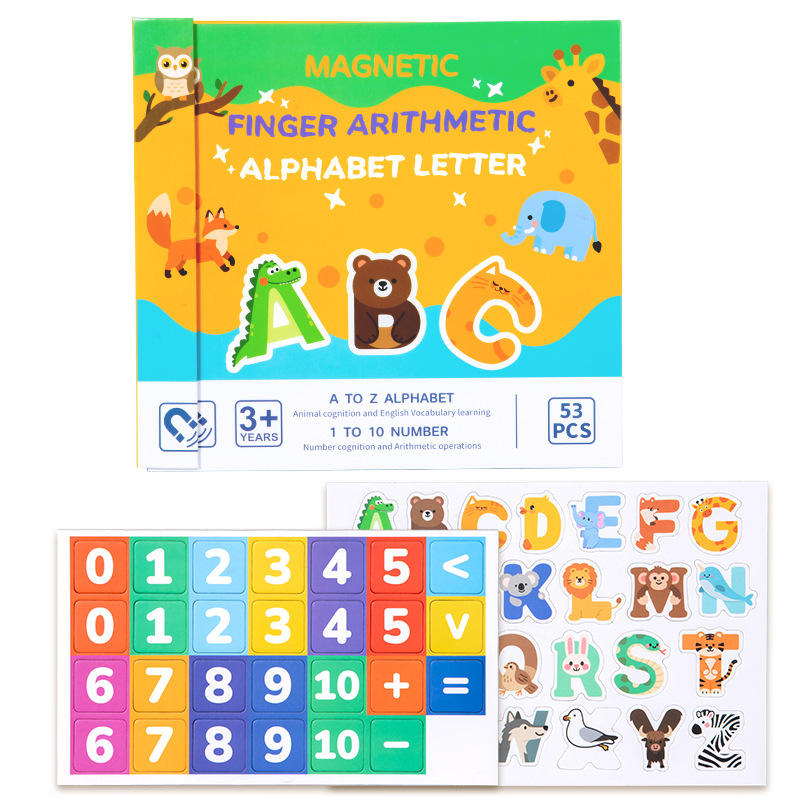 Toddler Finger Arithmetic Alphabet Letters