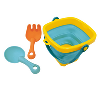 Huanger 3Pcs Kids Foldable Bucket Toy