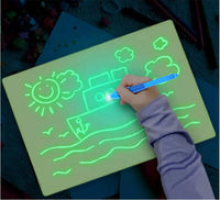 Draw With Lights Fun Painting Board With Nightlight Pen