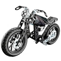 117Pcs Hot Wheel DIY Tech Bricks Bike