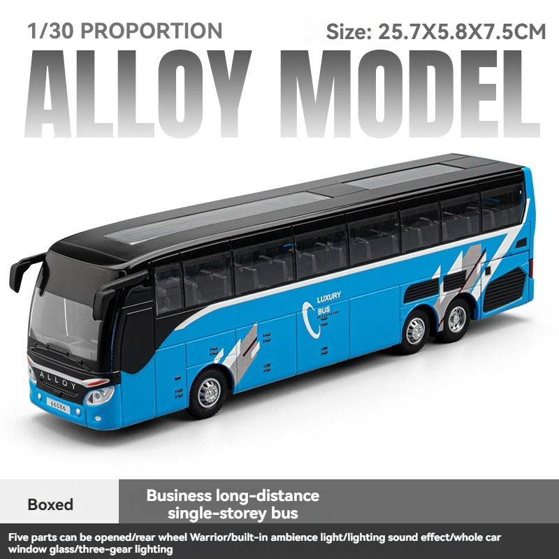 1:30 Diecast Double Decker Model Bus