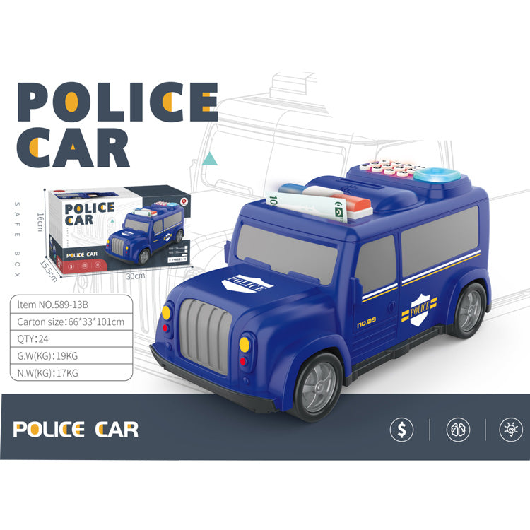 Piggy Bank Money Transporter Car with Password & Fingerprint