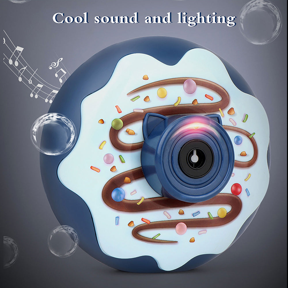 Children's Electric Donut Bubble Machine