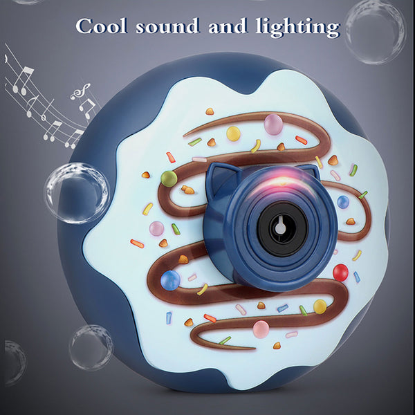 Children's Electric Donut Bubble Machine