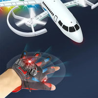 2.4GHz Kinetic Sensing Glove Control Flying Airplane