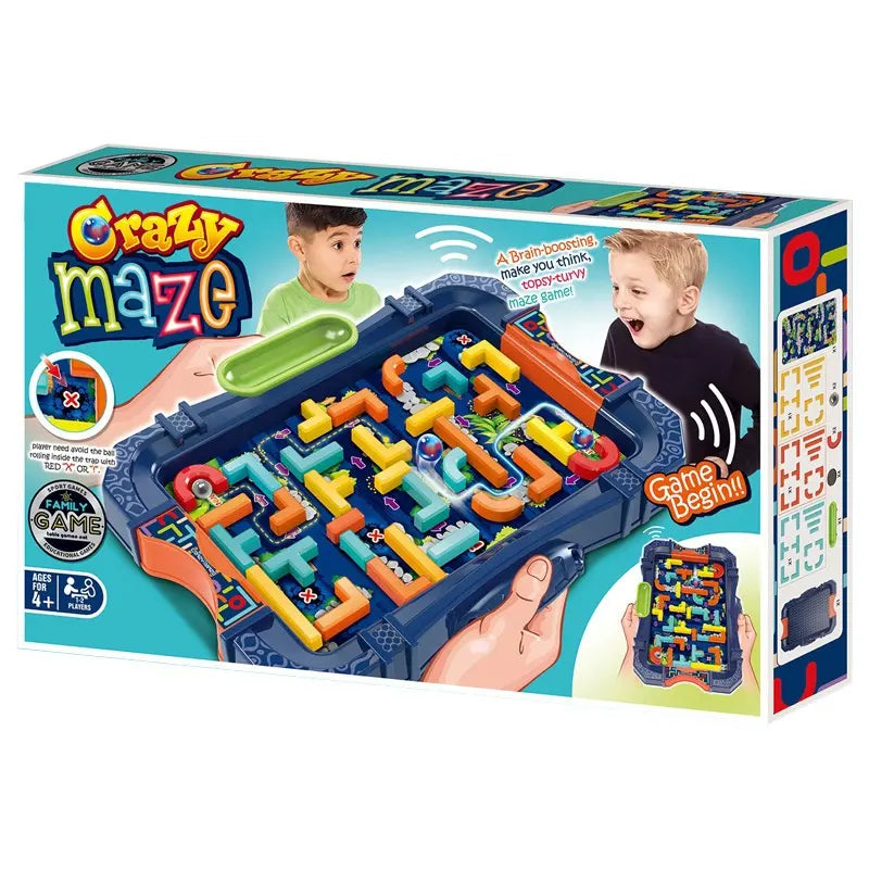 Handheld Crazy Maze Pinball Game Toy
