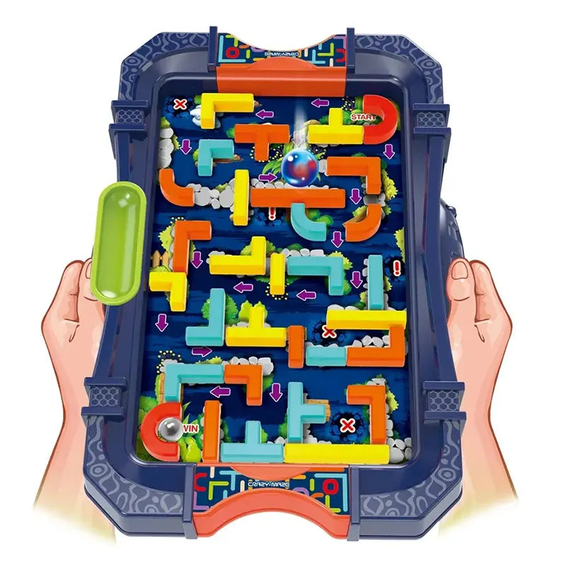 Handheld Crazy Maze Pinball Game Toy