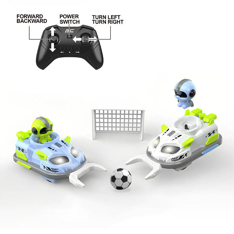2.4G RC 2Pcs Football Game Battle Bumper Cars