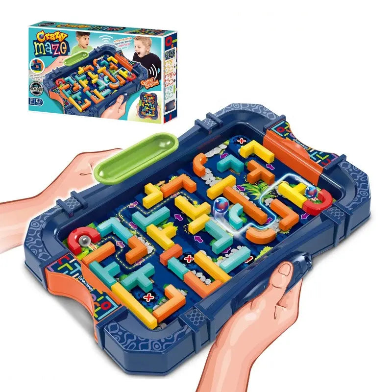Handheld Crazy Maze Pinball Game Toy