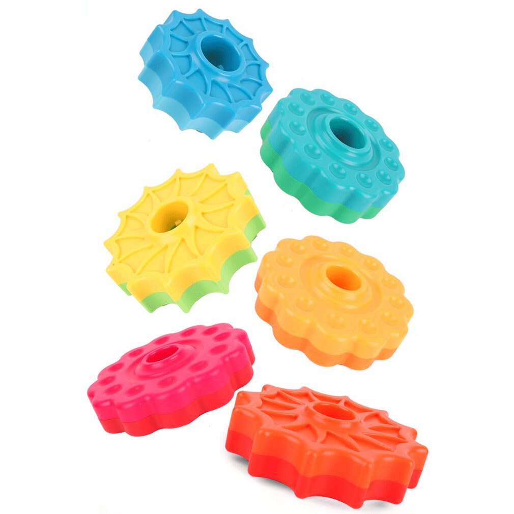 Rainbow Stacking Spinning Tower