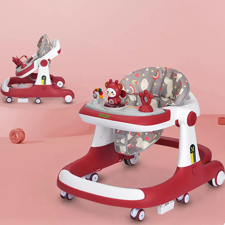 Multi-Functional Baby Walker-Red