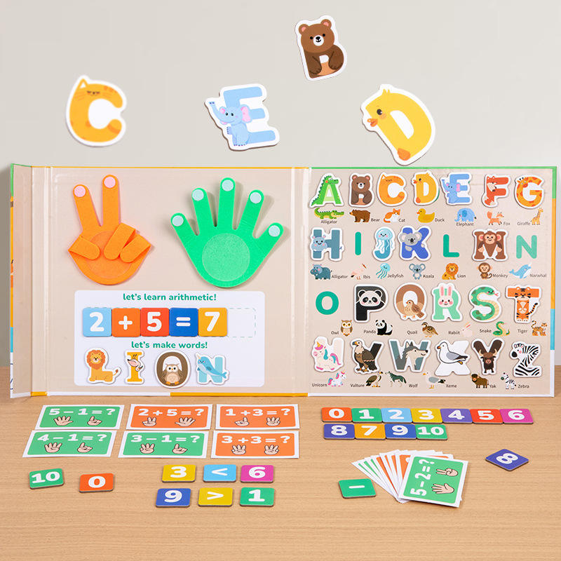 Toddler Finger Arithmetic Alphabet Letters