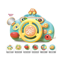 Multi-functional Toddlers Simulation Musical Steering Wheel