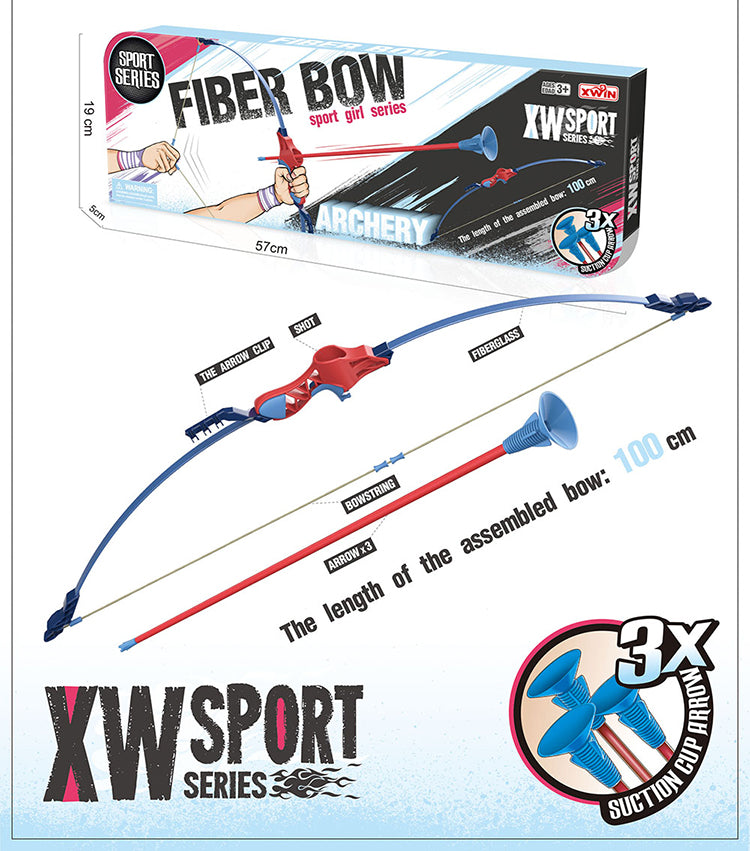 Fiber Archery Bow Arrow Set
