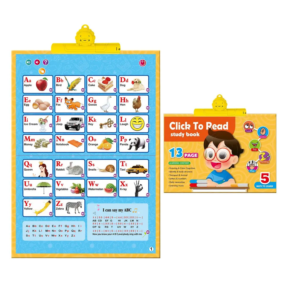Electronic Study Book For Toddlers