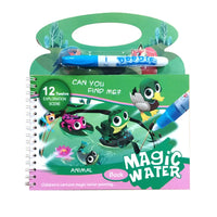 Magic Water Paint Book With Pen - Assortment