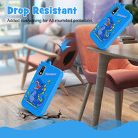 Kids Dinosaur Themed Touch Smart Phone - Blue