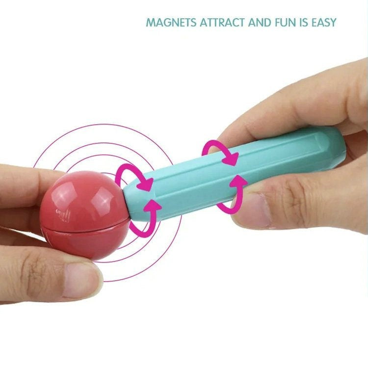 36 Pcs Magnetic Stick & Link With Storage Bag