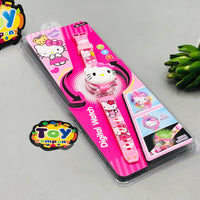 Hello Kitty Theme Kids Digital Watch With Lights