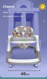 Multi-Functional Baby Walker-Gray