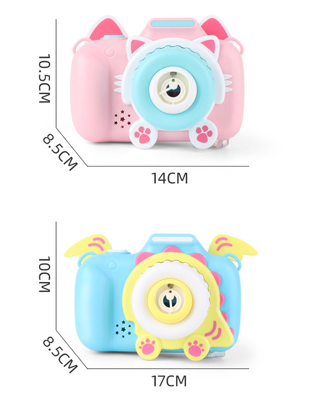Children Magic Musical Bubble Camera
