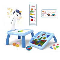 2In1 Tetris Projection Painting Table