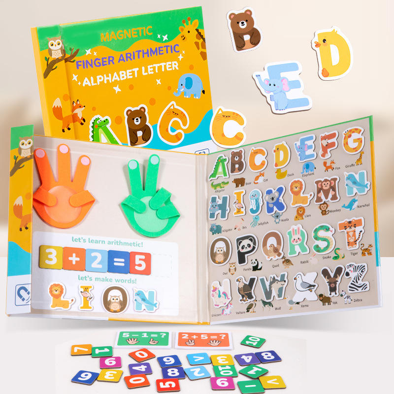 Toddler Finger Arithmetic Alphabet Letters