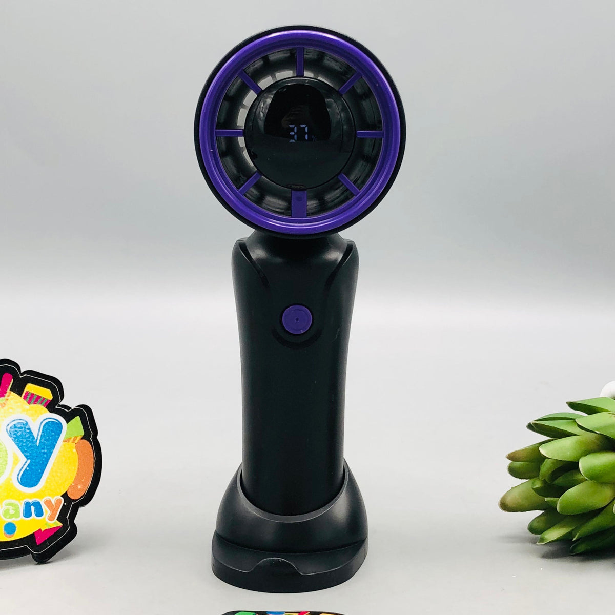 6.5" Rechargeable High Speed Digital Display Cooling Fan