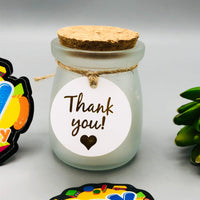 1Pc Home Aroma Scented Candle - White