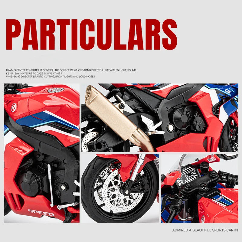 1:12 Diecast Hot Speed Model Bike