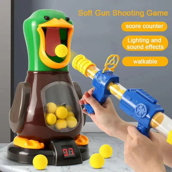 Kids Hungry Duck Target Play Shooting Game
