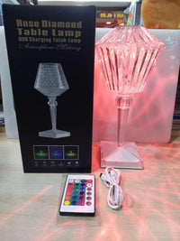 Thumbnail for Rose Diamond Table Lamp-USB Charging & Touchable