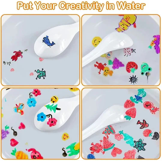 8Pcs White Board Fun Floating Markers Set