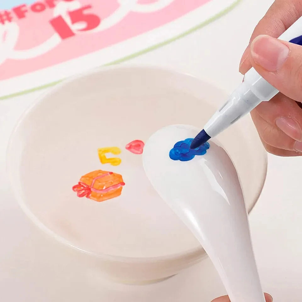 8Pcs White Board Fun Floating Markers Set