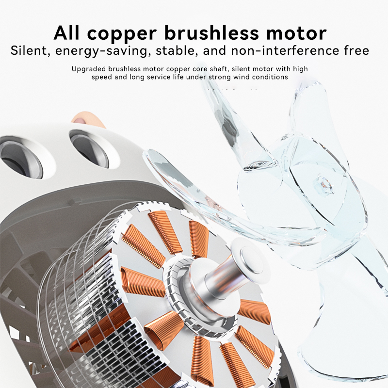 2-in-1 Monster Portable Mist Spray Electric Fan