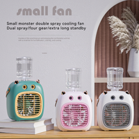 2-in-1 Monster Portable Mist Spray Electric Fan