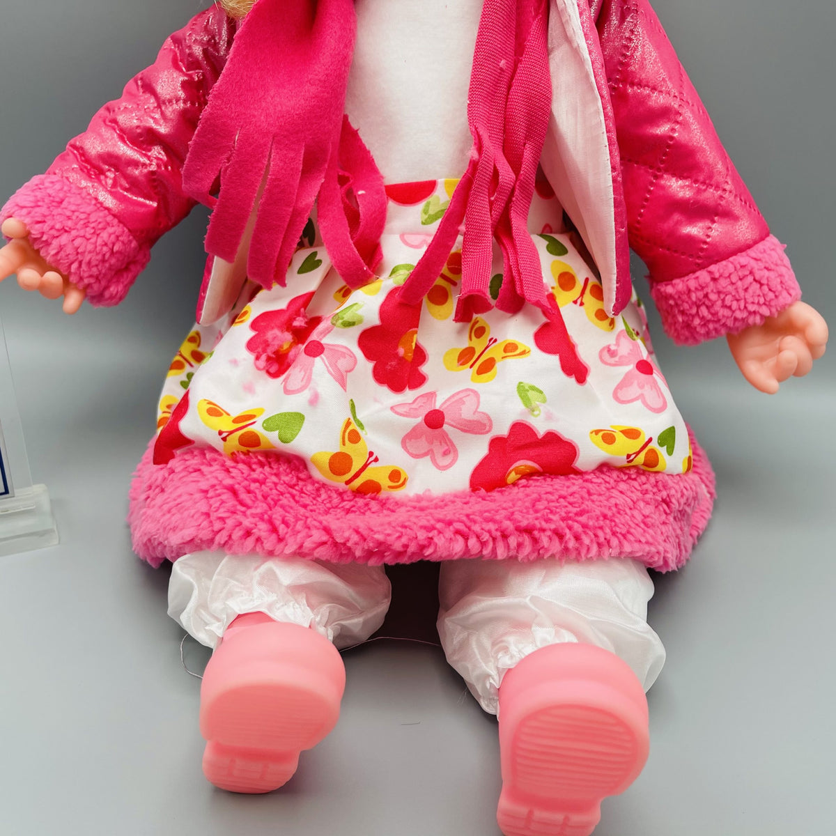Stuffed Musical Doll - Pink