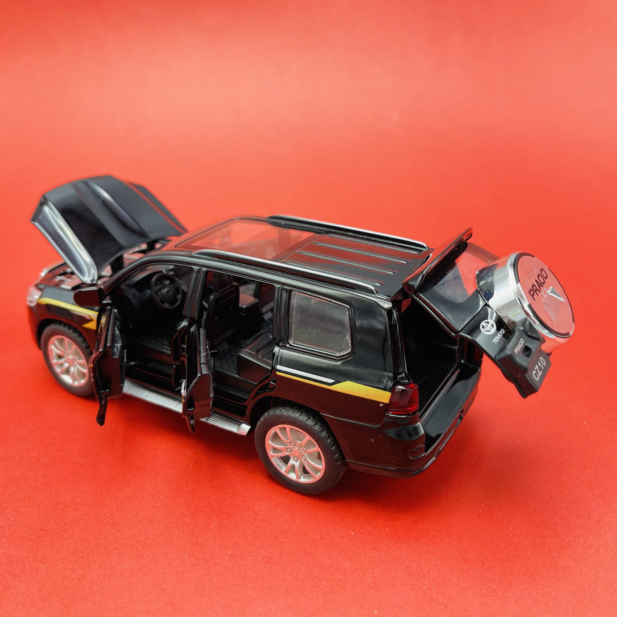 Die-cast Metal Body Land Cruiser Prado